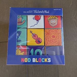 The Land of Nod Nod Blocks - Colorful Kids Stacking Toy